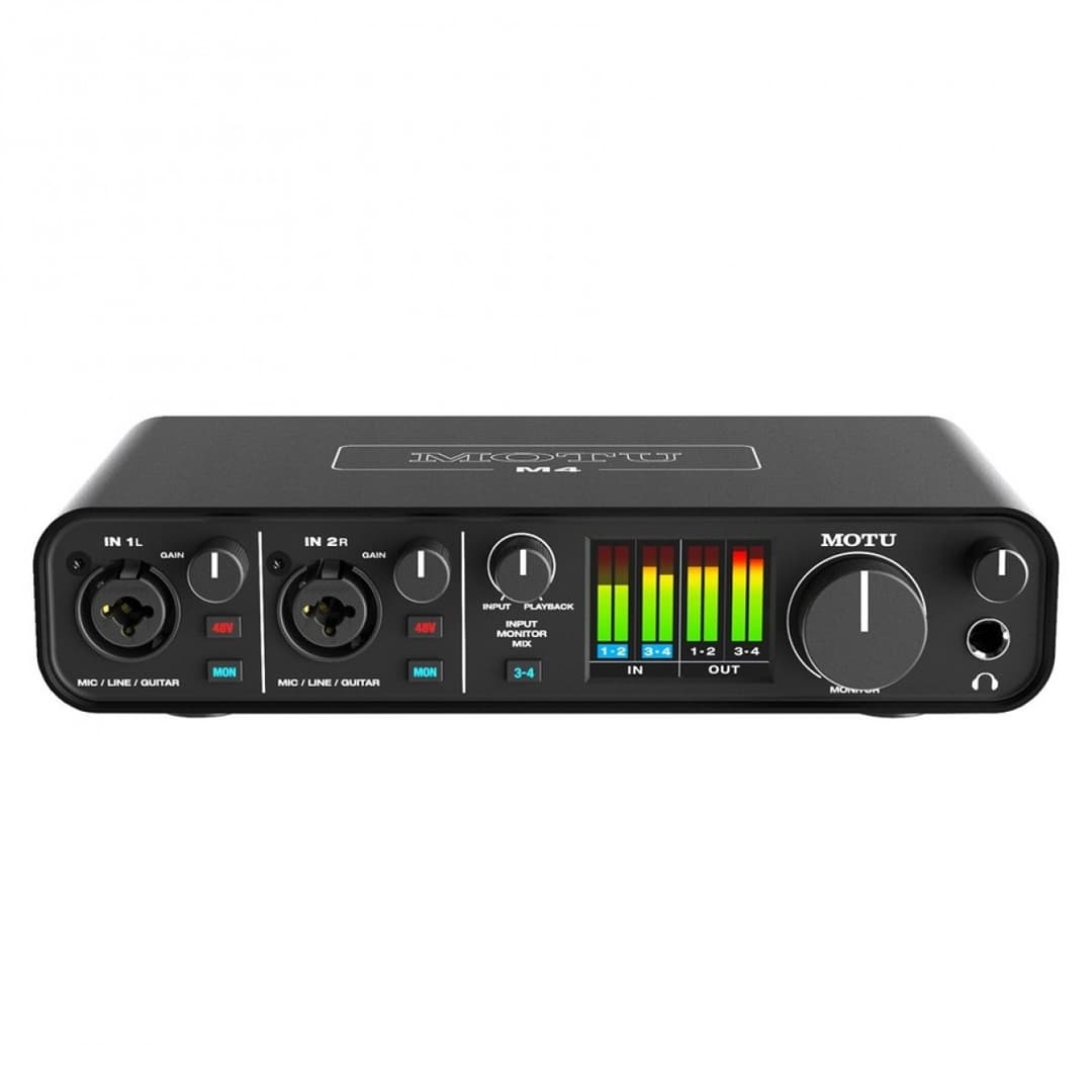 MOTU M4 4-in / 4-out USB audio interface