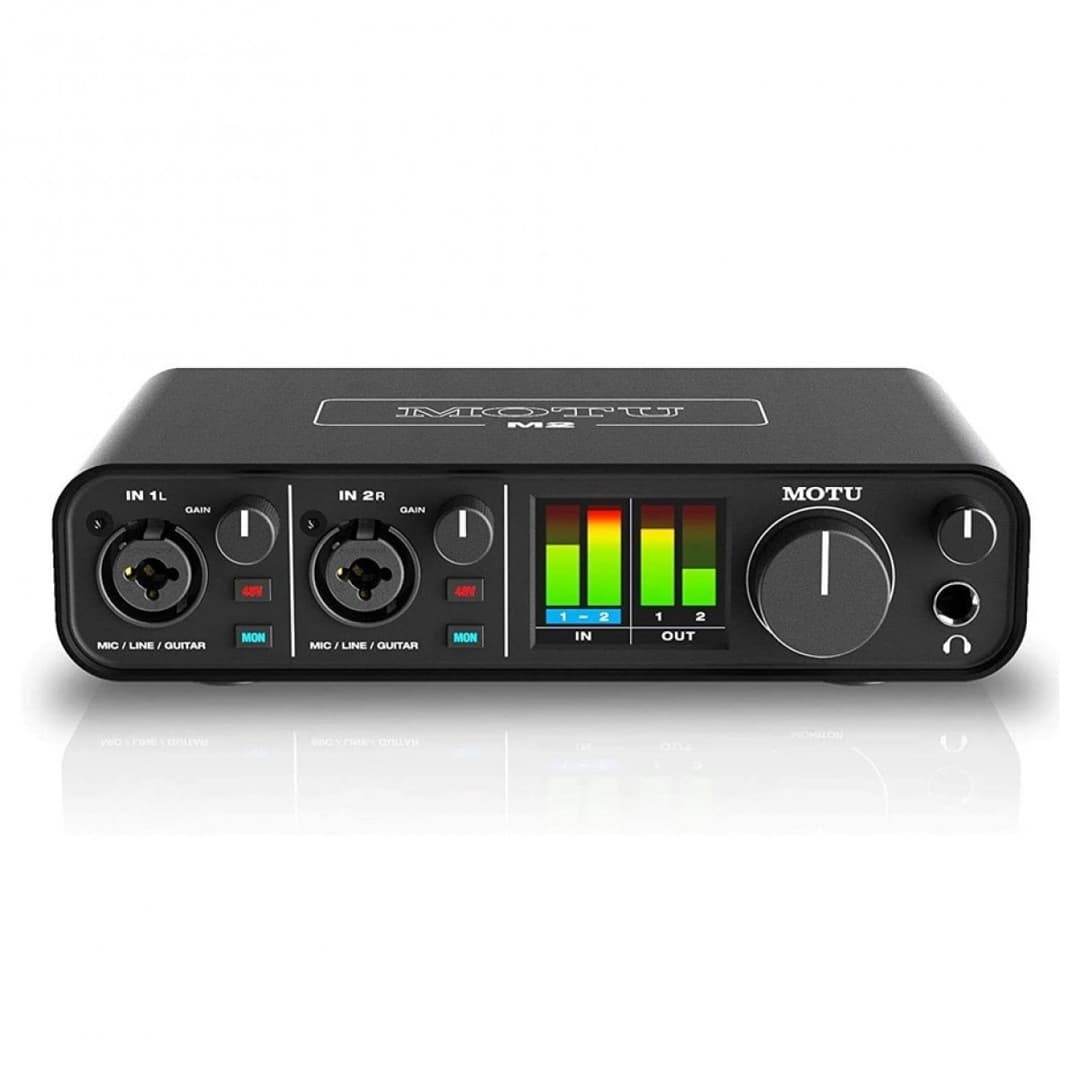 MOTU M2 2-in / 2-out USB audio interface