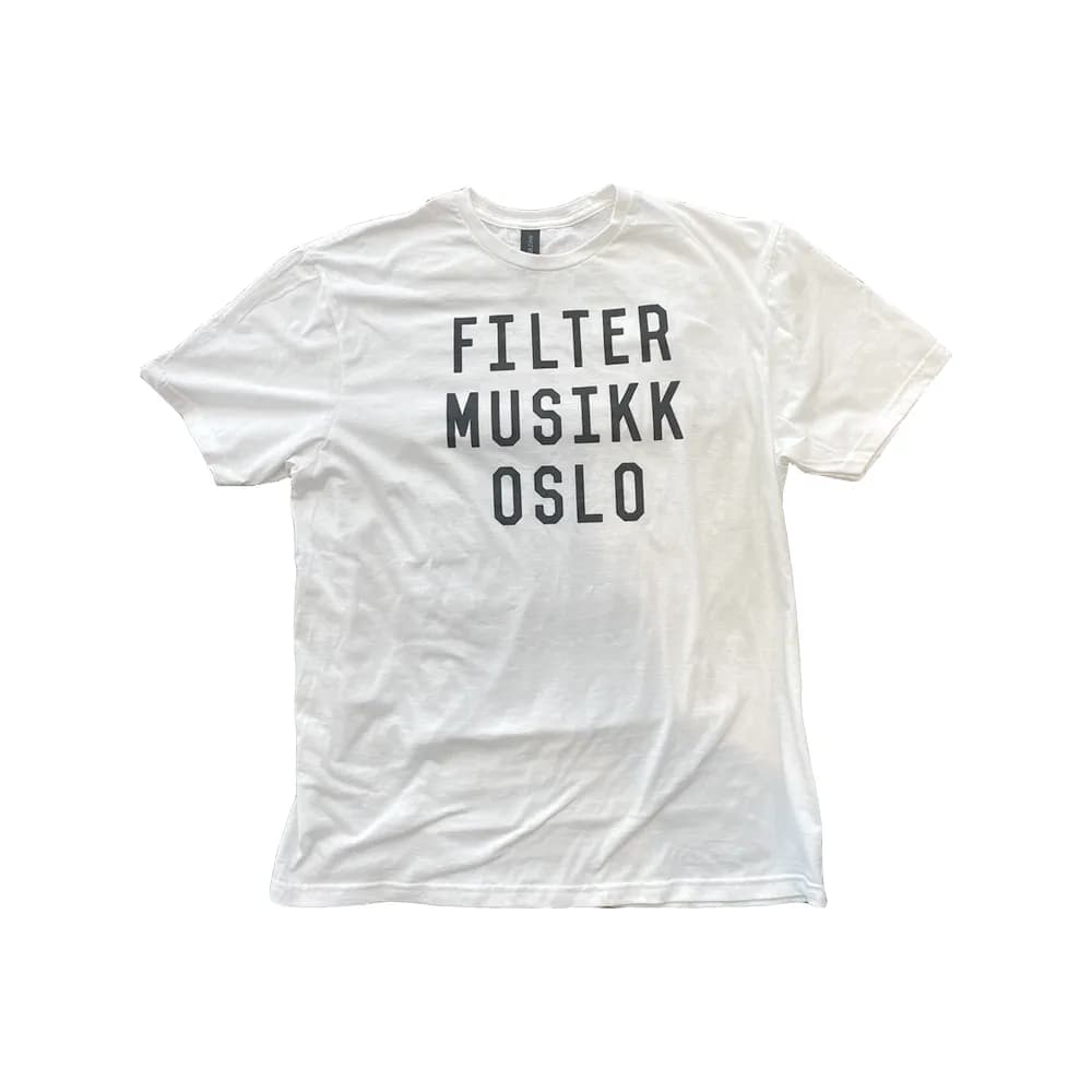 Filter Musikk tee white S