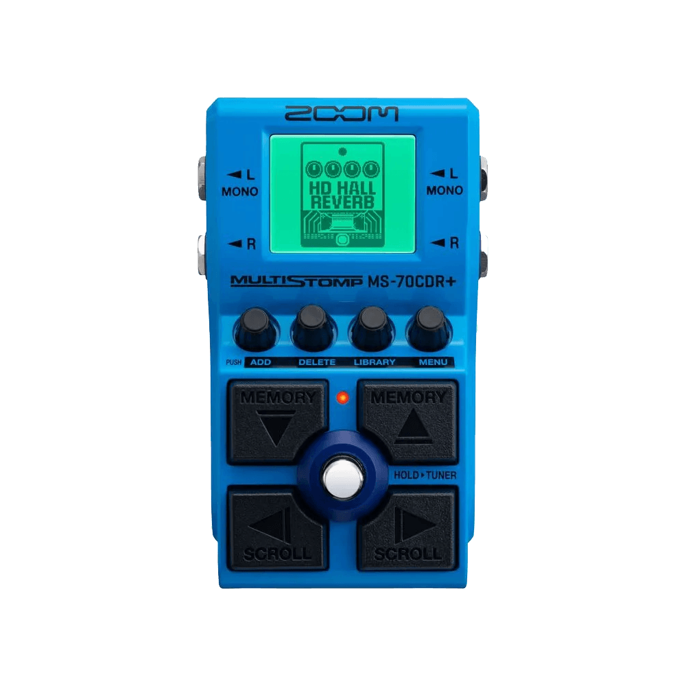 Zoom MS-70CDR+Multistomp for guitar