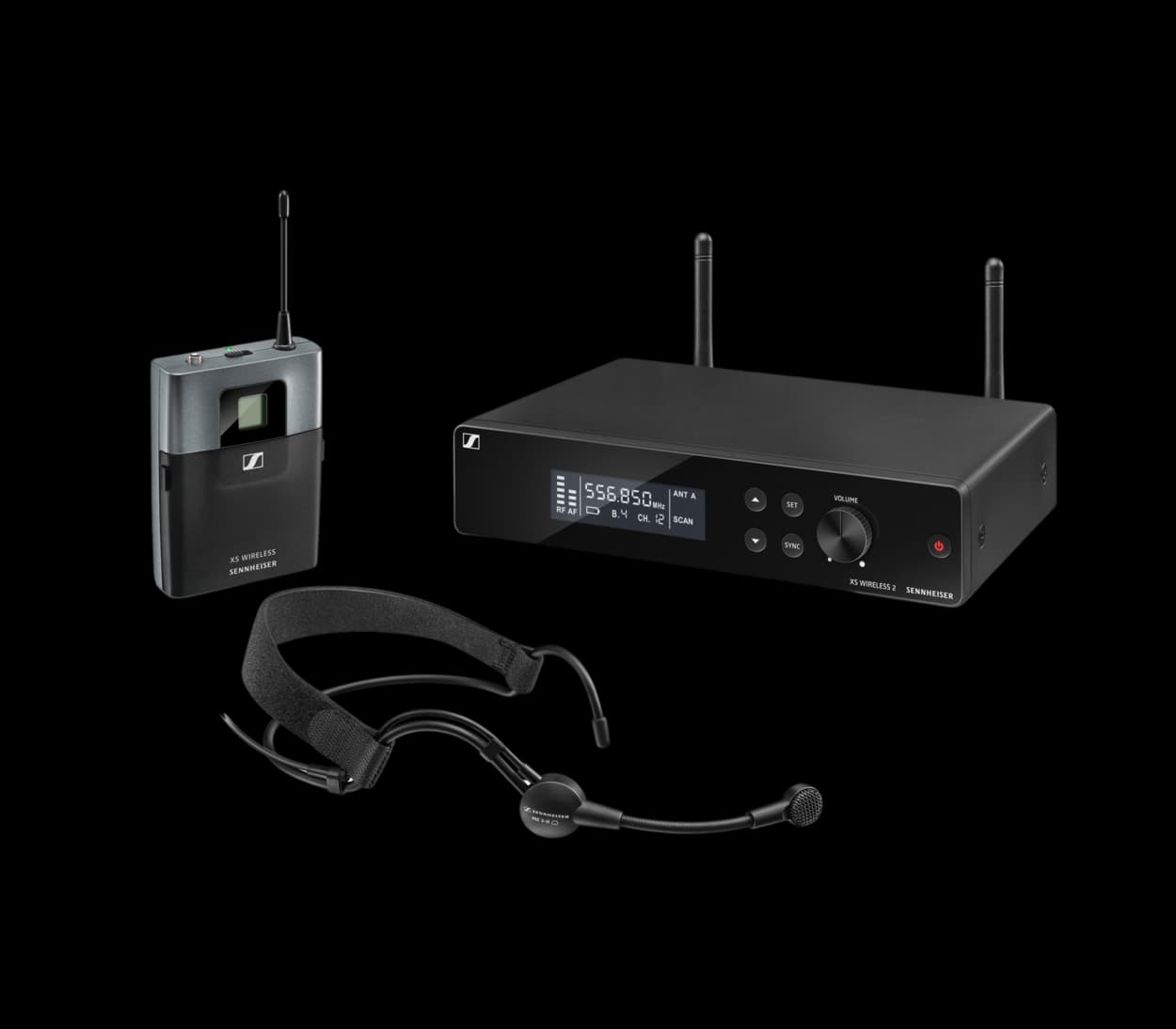 Sennheiser XSW 2-ME3-E Trådløst Hodesettmikrofonsystem