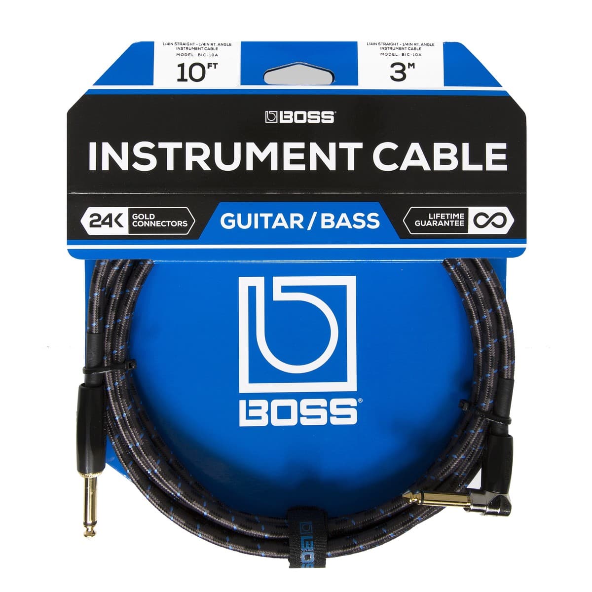 Boss BIC-10A 3m Instrument Cable