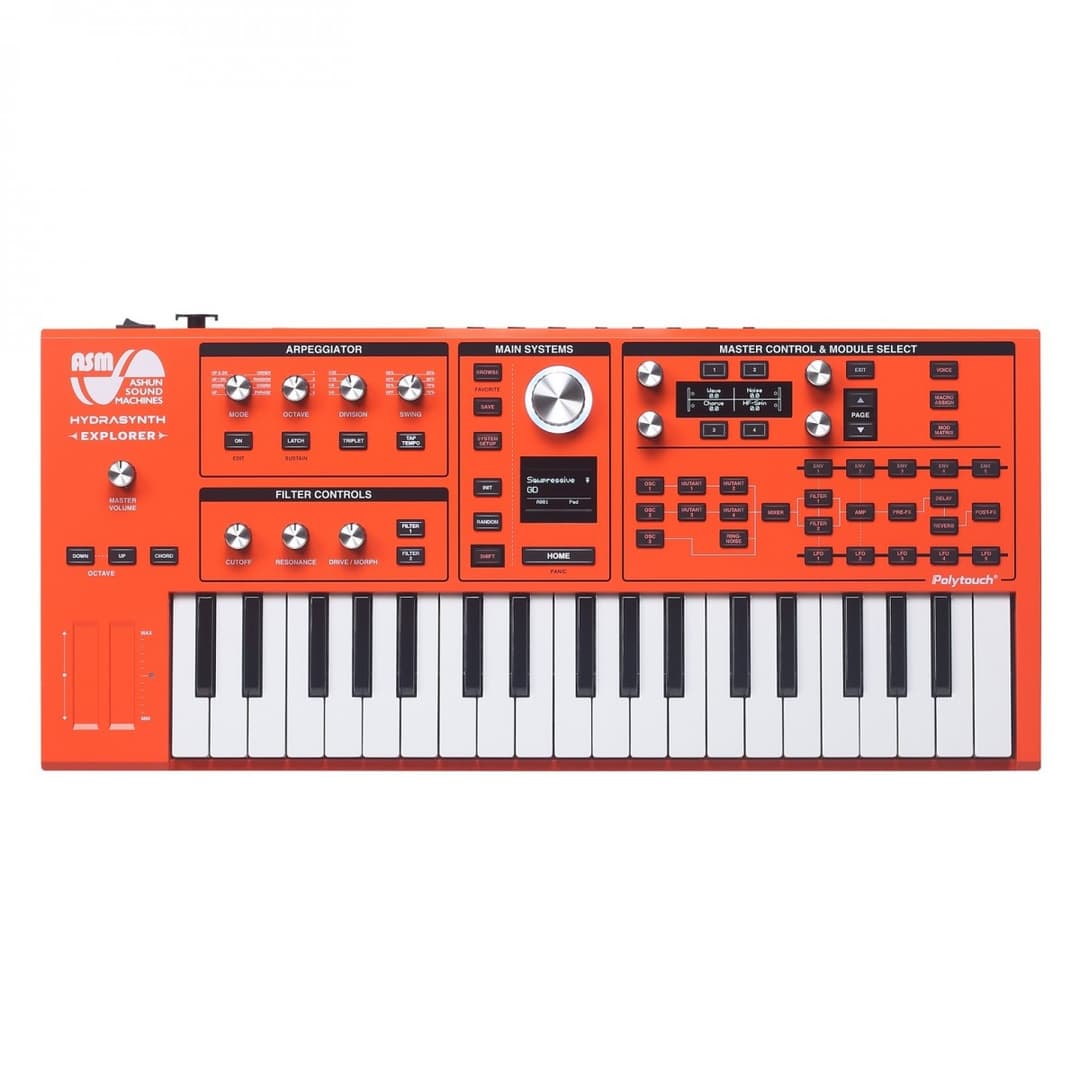 ASM Hydrasynth Explorer - 888 Orange limited Edition