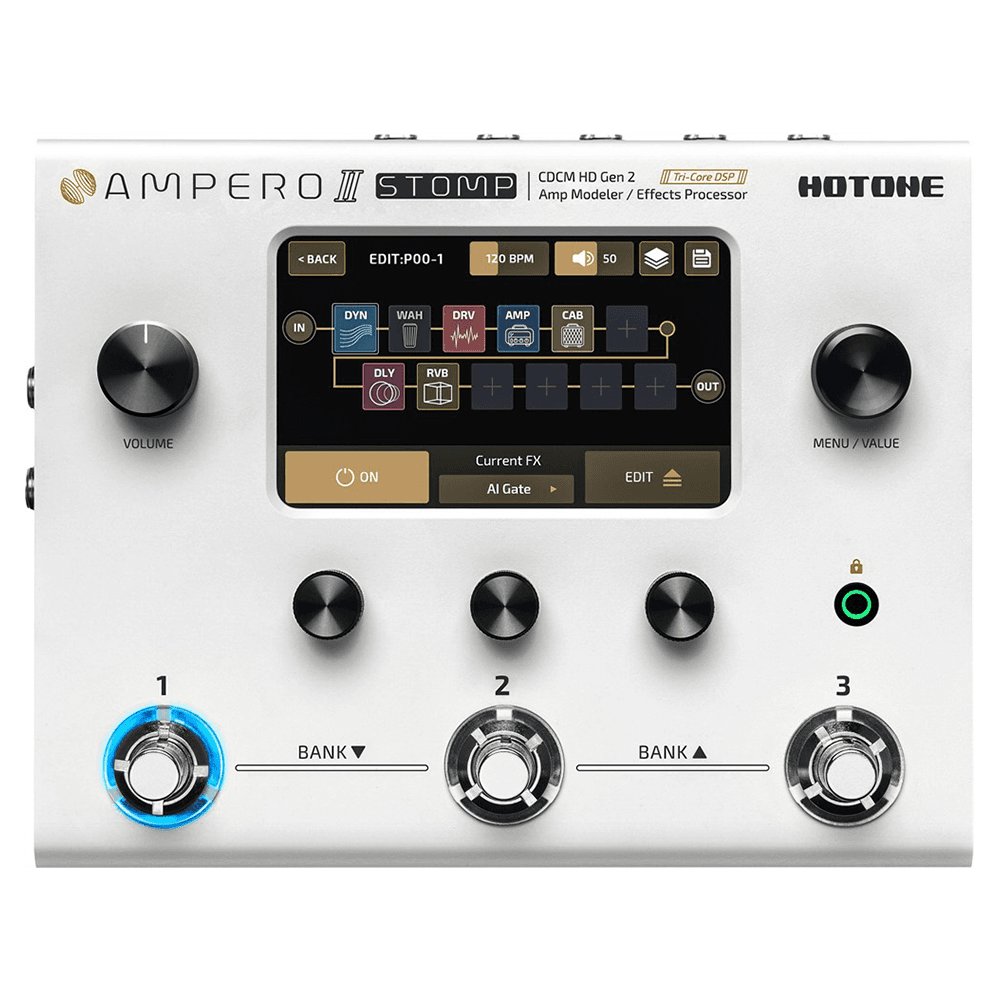 Hotone Ampero II Stomp