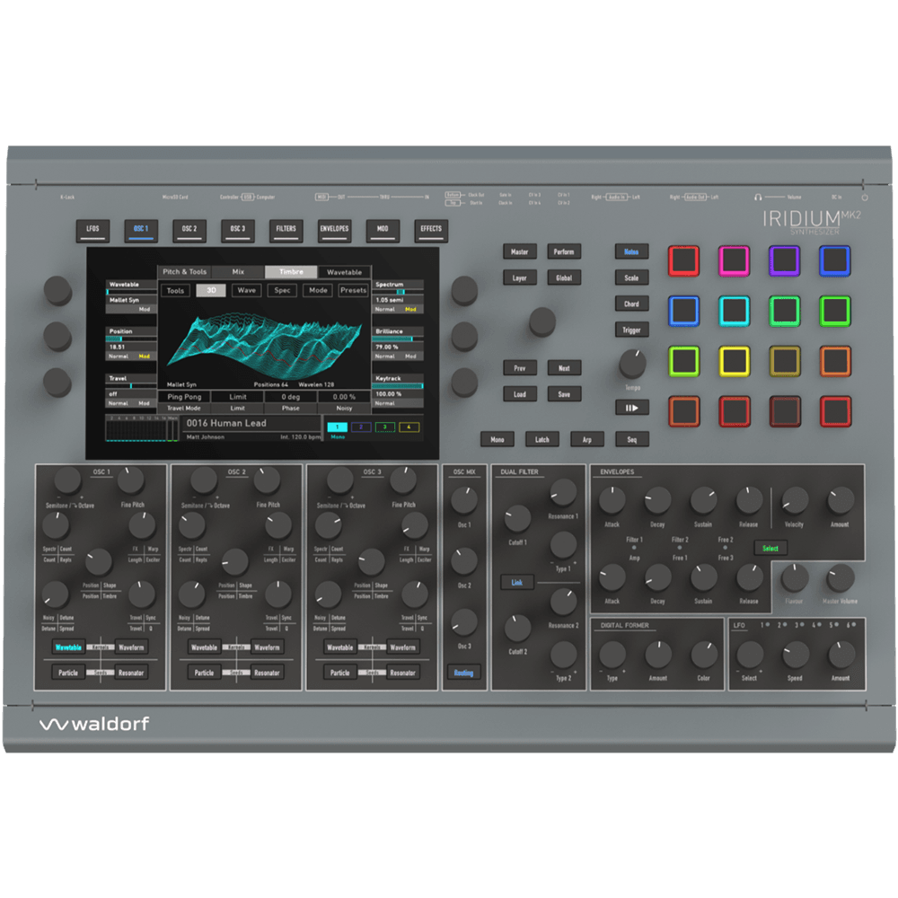 Waldorf Iridium Desktop MK2